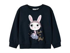 Name It dark sapphire bunny sweatshirt